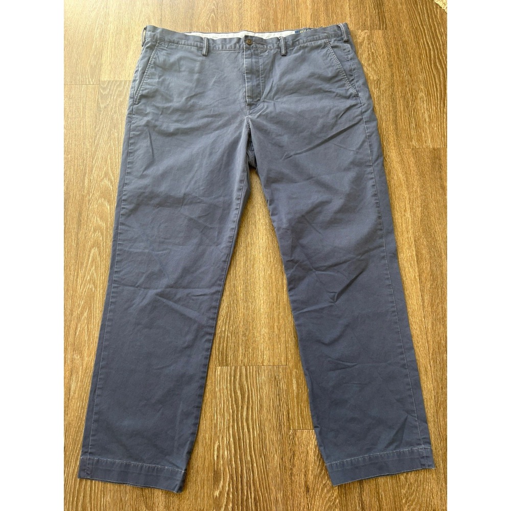 Polo Ralph Lauren Prospect Pants Mens 38x32 Blue Chino Cotton Stretch twill